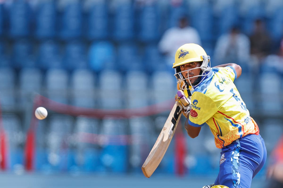 Eagle Thane Strikers in action – MPL 2025 T20 Match at Wankhede Stadium