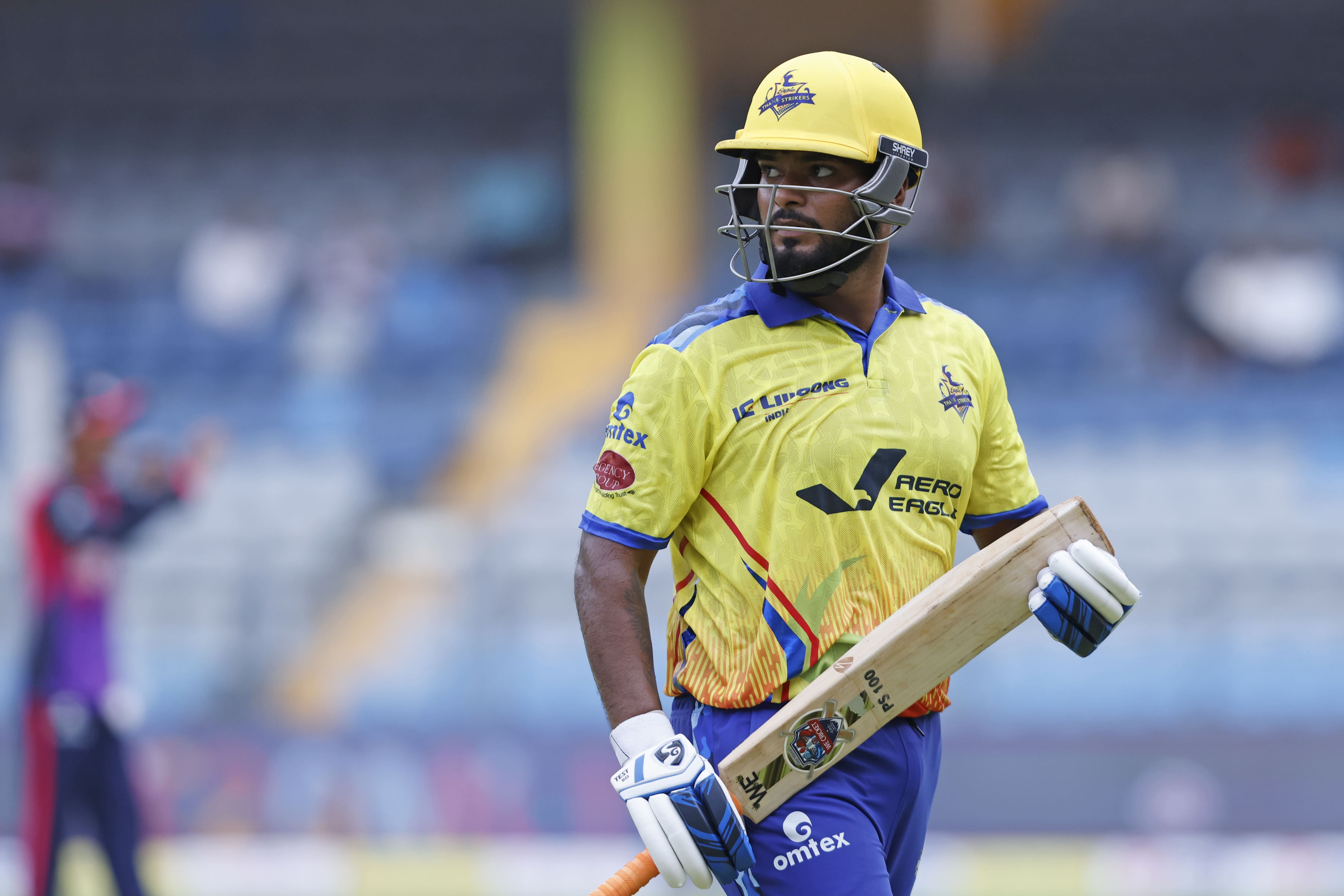 Eagle Thane Strikers in action – MPL 2025 T20 Match at Wankhede Stadium
