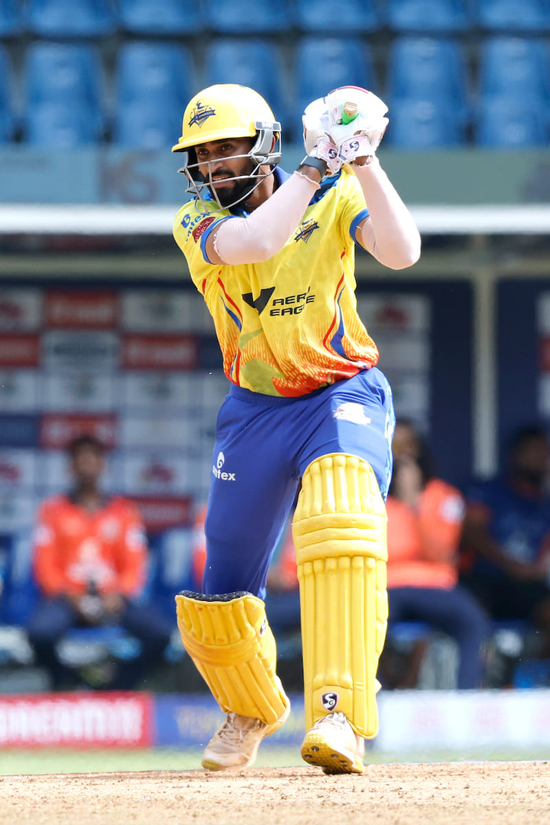 Eagle Thane Strikers in action – MPL 2025 T20 Match at Wankhede Stadium